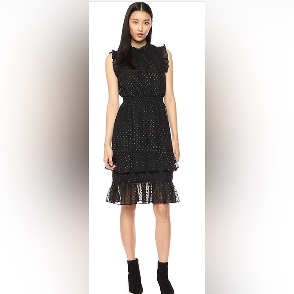 Avec Le Filles Metallic Sot Dress 10 - Picture 1 of 10